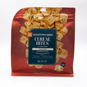 Hometown Hero D9 Cinna Crunch Cereal Bites (20mg THC/CBD) [15 ct]