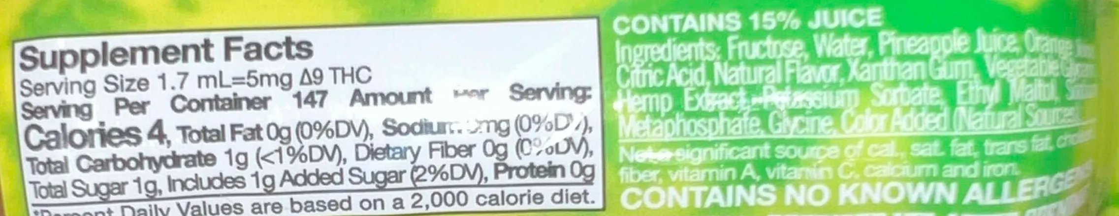 Habit D9 Syrup (750mg) - Image 2