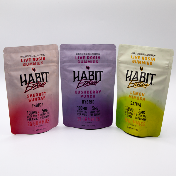 Habit Delta 9 Live Rosin Gummies