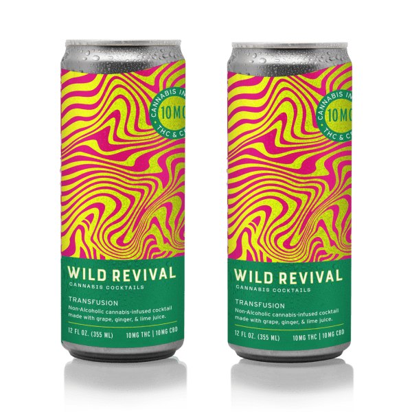 Wild Revival Canned Cannabis Cocktail - 2 Pack - Image 2