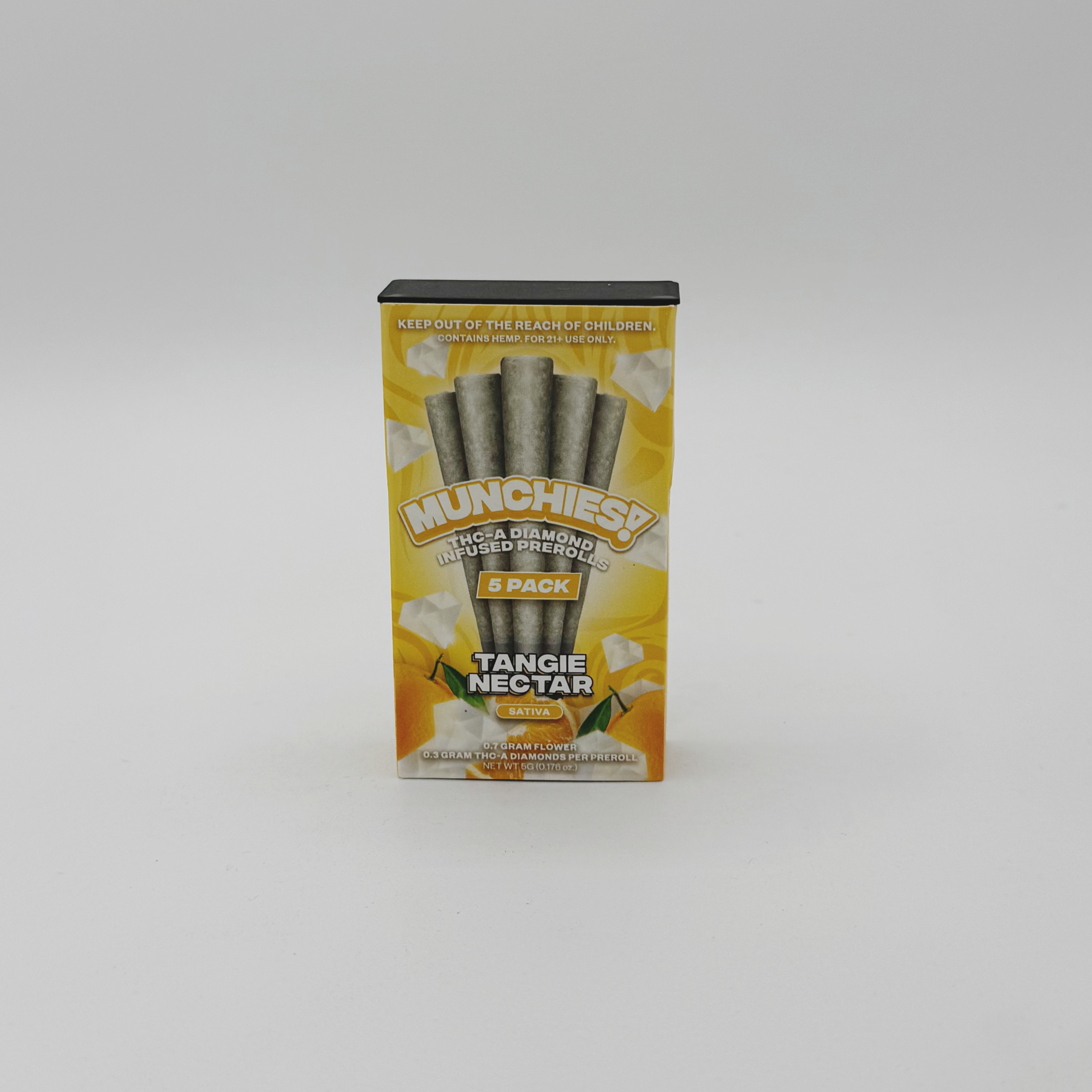 Munchies 1G THCA Diamond Infused Prerolls (5 ct) - Image 2