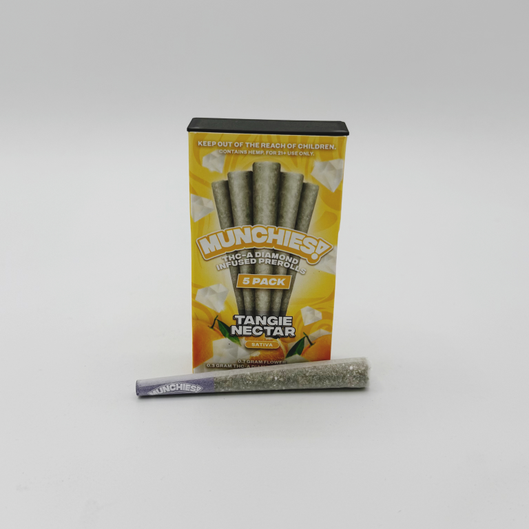 Munchies 1G THCA Diamond Infused Prerolls (5 ct)