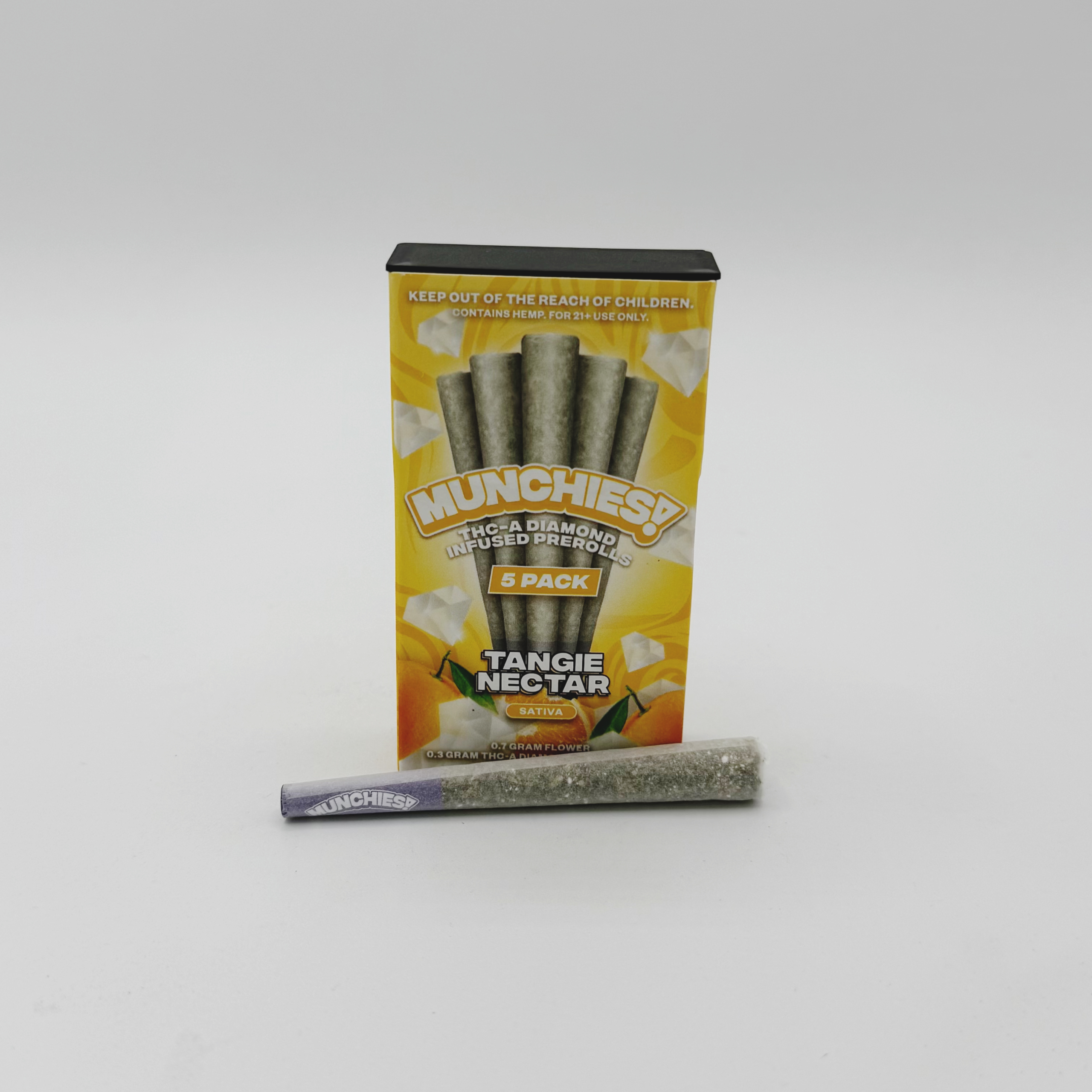Munchies 1G THCA Diamond Infused Prerolls (5 ct)