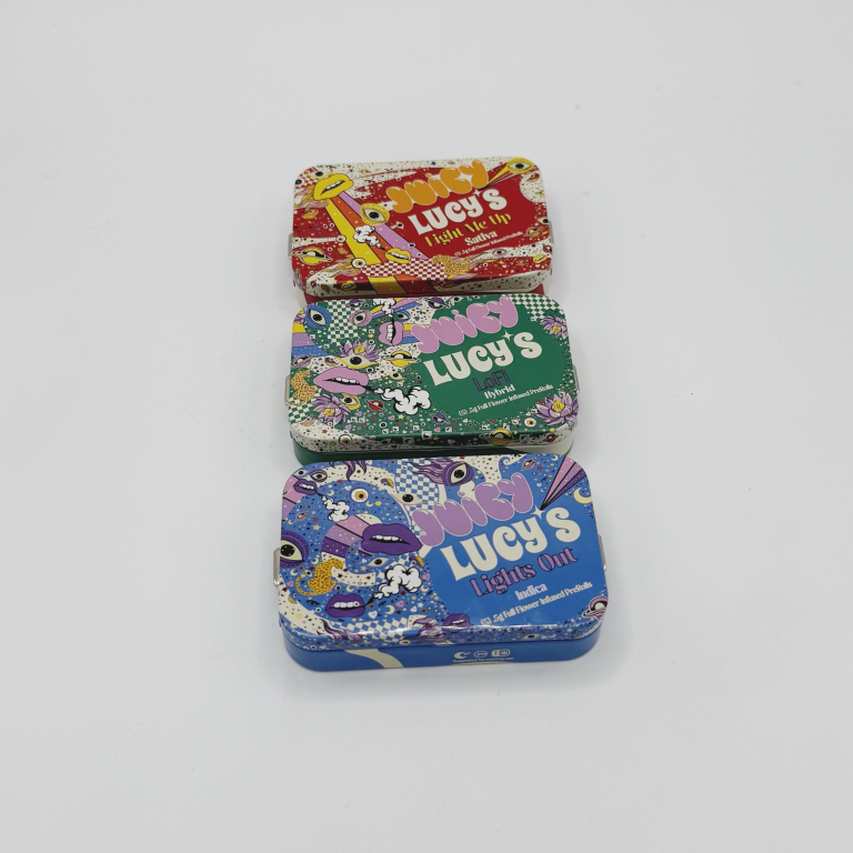 Juicy Lucy's THCA Infused Preroll Tins