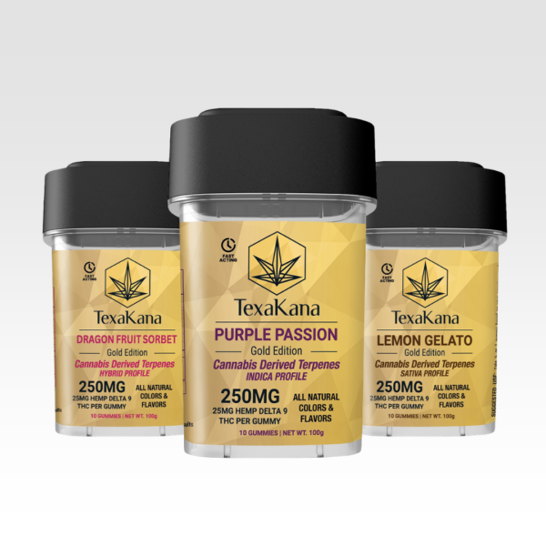 Texakana Gold Edition Delta 9 Gummies | Delta 8 Denton