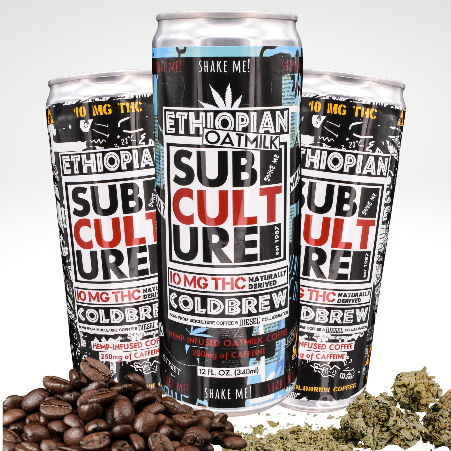 Subculture Delta 9 THC Cold Brew Coffee
